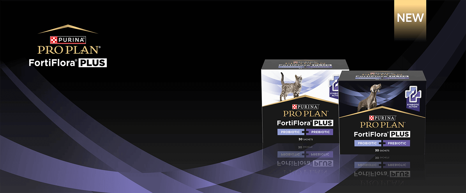 Purina PRO PLAN FortiFlora Plus probiotic fortified with prebiotic for Cats and Dogs