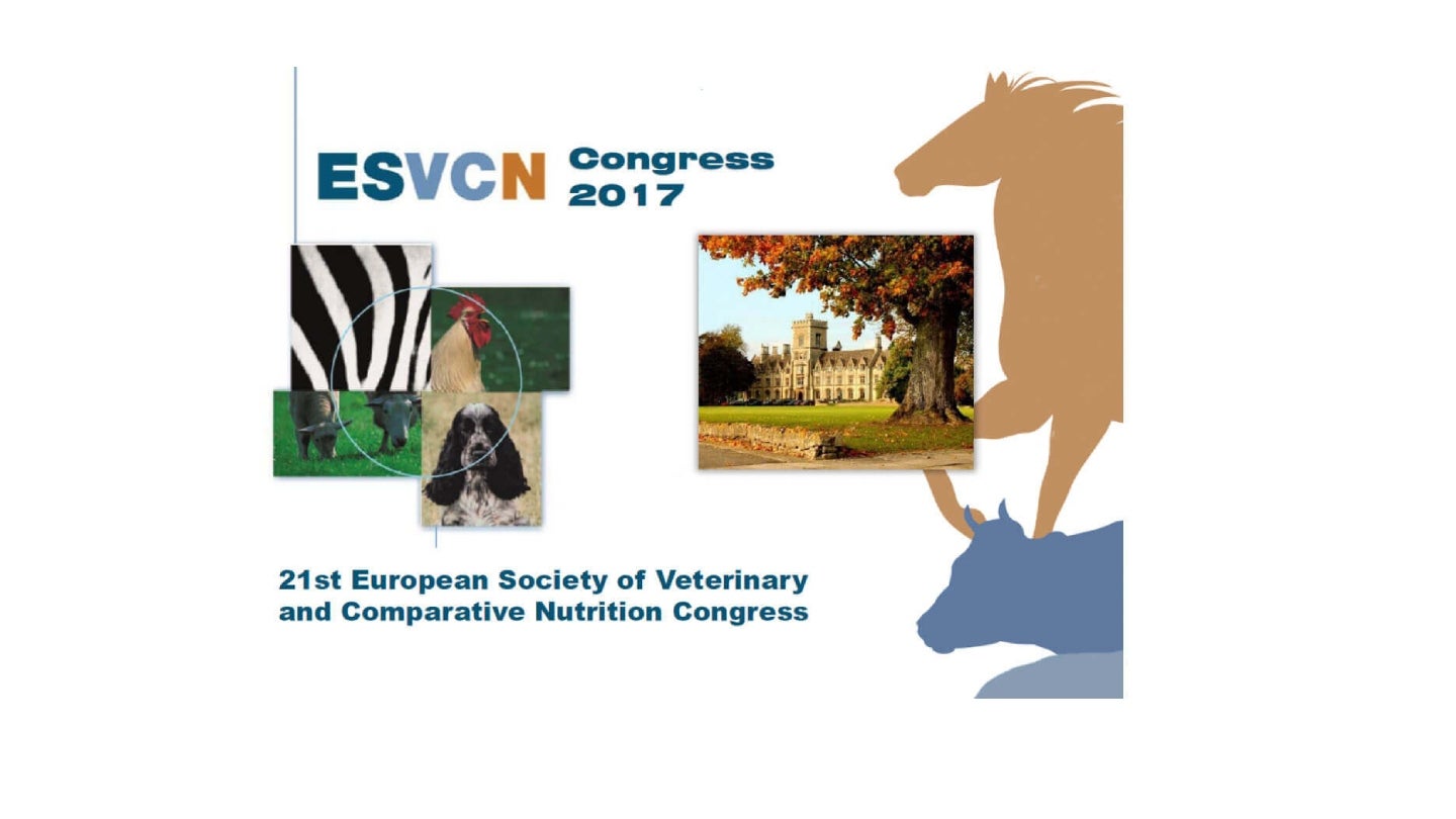 21:a European Society of Veterinary and Comparative Nutrition Congress (ESVCN)