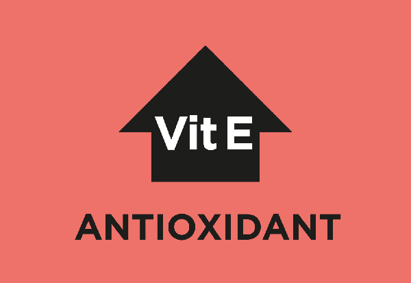 Ökade nivåer av E-vitamin