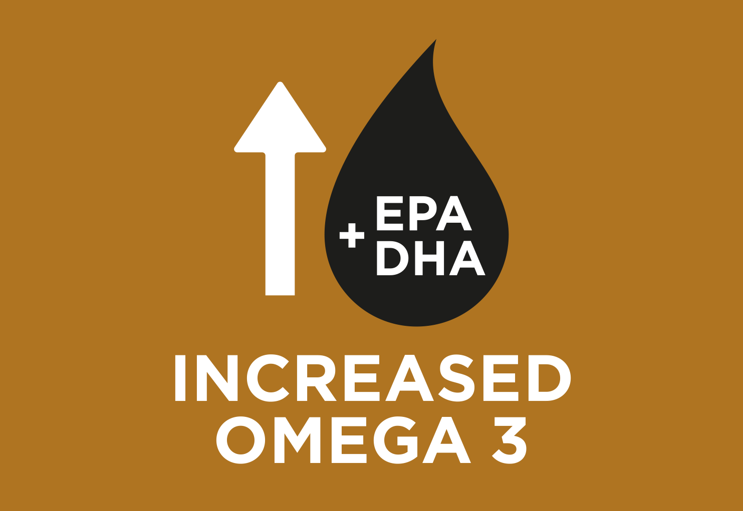 Ökade nivåer av omega-3-fettsyror: med EPA och DHA