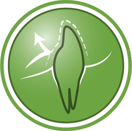 Hjälper till att skydda tänderna mot uppbyggnad av plack och tandsten