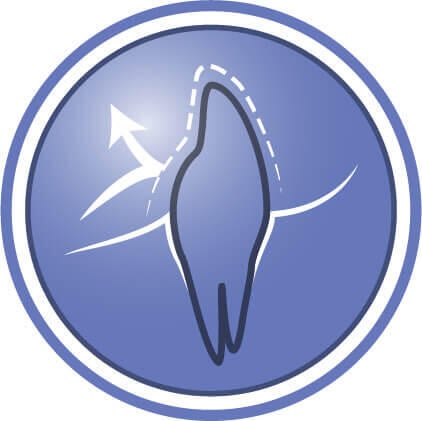 Hjälper till att skydda tänderna mot uppbyggnad av plack och tandsten