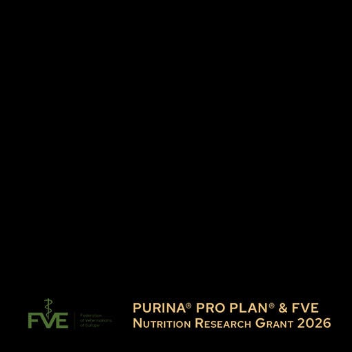 Banner för Purina Pro Plan och FVE Nutrition Research Grant 2026